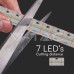 LED лента 24V 2110-700led/m, невлагозащитена, топлобяла