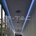 LED лента 12V 3528-60led/m, влагозащитена IP65, цветна