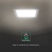 LED мини панел 18W CREE CHIP за вграден монтаж, 3 в 1, квадратен