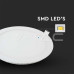 LED мини панел 18W PREMIUM, кръгъл