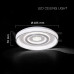 LED плафон 55W бял с дистанционно управление, CCT: 3 в 1