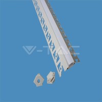Профил за LED лента КЛАСИК, за вграждане външен ъгъл 
