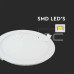 LED мини панел 12W PREMIUM, кръгъл