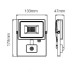 10W LED прожектор с PIR сензор, SMD SAMSUNG chip 10W LED прожектор с PIR сензор, SMD SAMSUNG chip