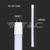 T8 - 9W LED пура SAMSUNG CHIP 60см NANO ПЛАСТИК, въртящ цокъл A++