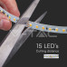 LED лента 24V 2835-120led/m - бягаща светлина, невлагозащитена IP20, ролка 10м