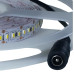 LED лента 12V 3014-204led/m, невлагозащитена IP20, бяла