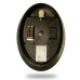 LED плафониера 12W IP66 полуовал
