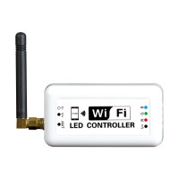 Wi-Fi контролер за RGB LED Лента 12-24V, 3 х 4A