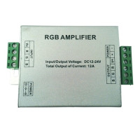 Усилвател за RGB LED лента 5-24V, 3 x 4A Усилвател за RGB LED лента 5-24V, 3 x 4A