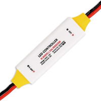 RF професионален димер за едноцветна LED лента 5-24V 10A Ultralux - без пулт за ДУ RF професионален димер за едноцветна LED лента 5-24V 10A Ultralux - без пулт за ДУ