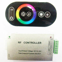 RF контролер за RGB LED лента 12-24V, 3 x 4A, сензорен 