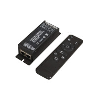 RF контролер за едноцветна LED лента 12-24V, 25A RF контролер за едноцветна LED лента 12-24V, 25A