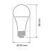 E27 LED крушка 8W 12-24 V